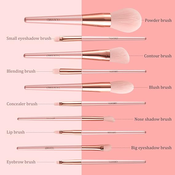 Sweet Beauty 07 Pcs Makeup Brush Set | Complete Brush Kit For Professional And Beginner (random Color)