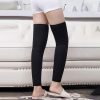 Unisex Wool Knee Length Leg Warmers – Plain Black, Comfortable & Stylish Winter Wear, Easy To Wear & Wash, Formal Outfit Accessory, (1 Pair)