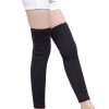 Unisex Wool Knee Length Leg Warmers – Plain Black, Comfortable & Stylish Winter Wear, Easy To Wear & Wash, Formal Outfit Accessory, (1 Pair)