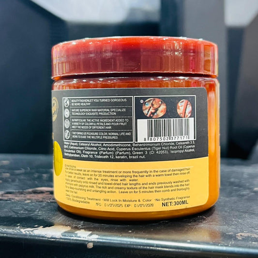 Keratin Hair Mask Treatment – Deep Repair & Strengthening Formula With Nourishing Keratin Complex | Rmaged Hair, Enhances Shine, Controls Frizz & Protects Color-treated Hair – Profestores Daessional Salon-quality Care At Home 300ml