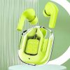 Air 31 Earbuds Wireless Earbuds With Crystal Transparent Case With Type-c Charging | Earbuds Bluetooth 5.3 – With Pouch – Random Color